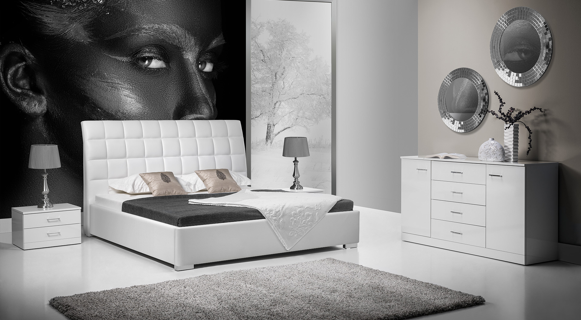 Łóżko Tapicerowane New Elegance – Mini Maxi 3100