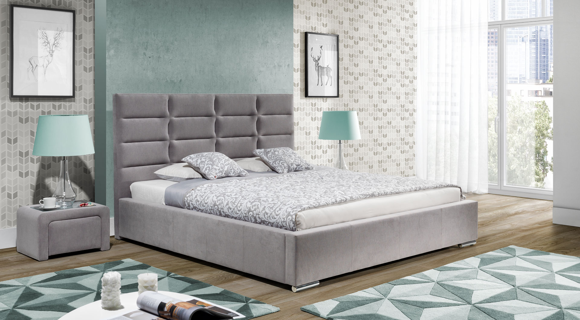 Łóżko Tapicerowane New Elegance – Mini Maxi 2103