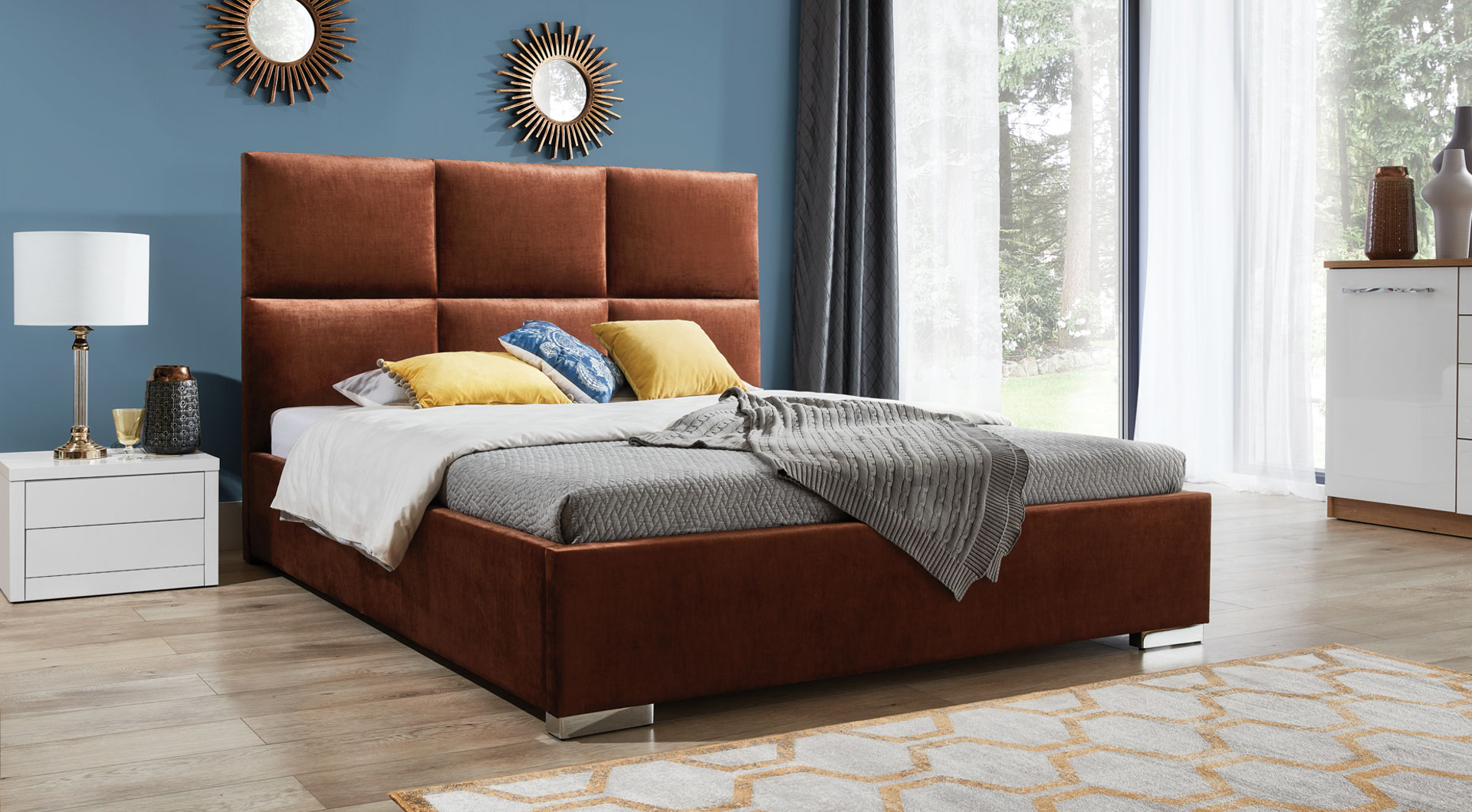 Łóżko Tapicerowane New Elegance – Mini Maxi 3000